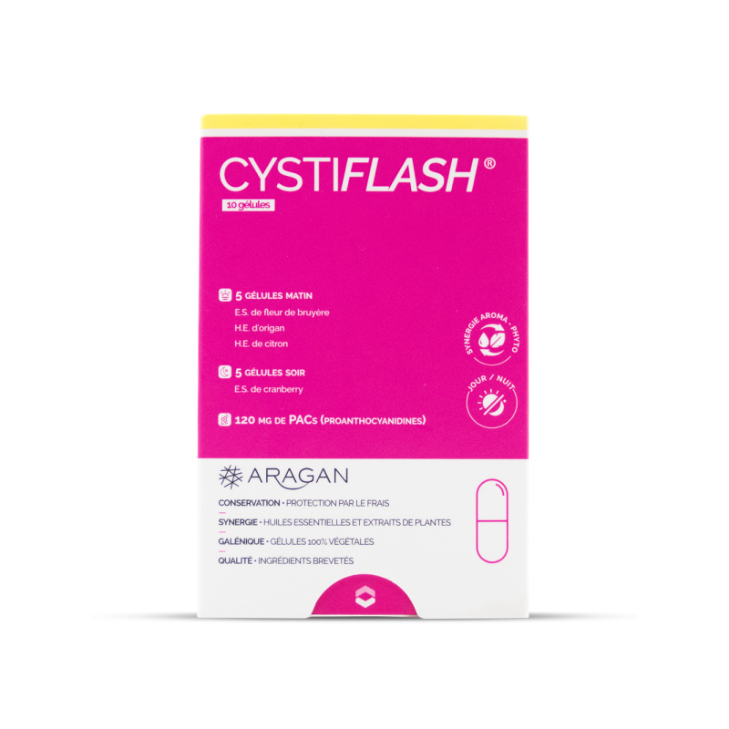 Aragan Cystiflash® - 10 gélules