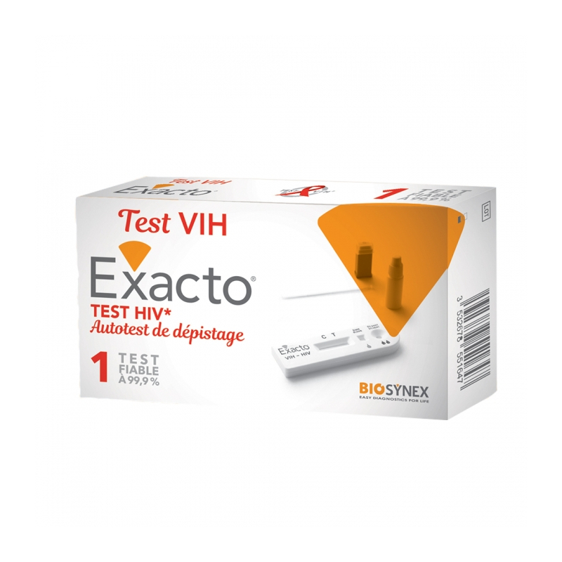 EXACTO Test HIV Autotest de dépistage 