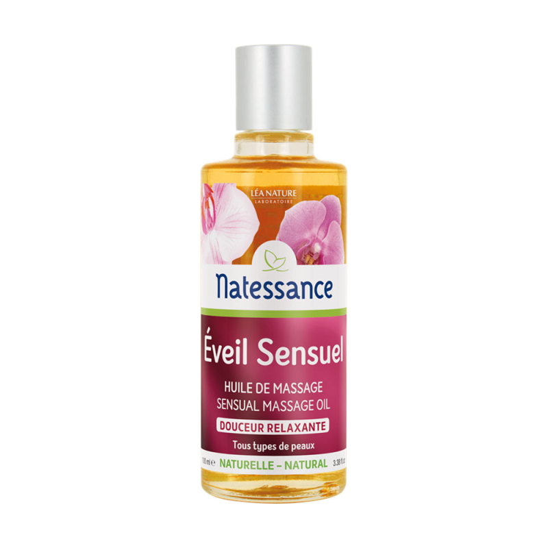 Natessance Éveil Sensuel Huile de Massage Douceur Relaxante - 100 ml