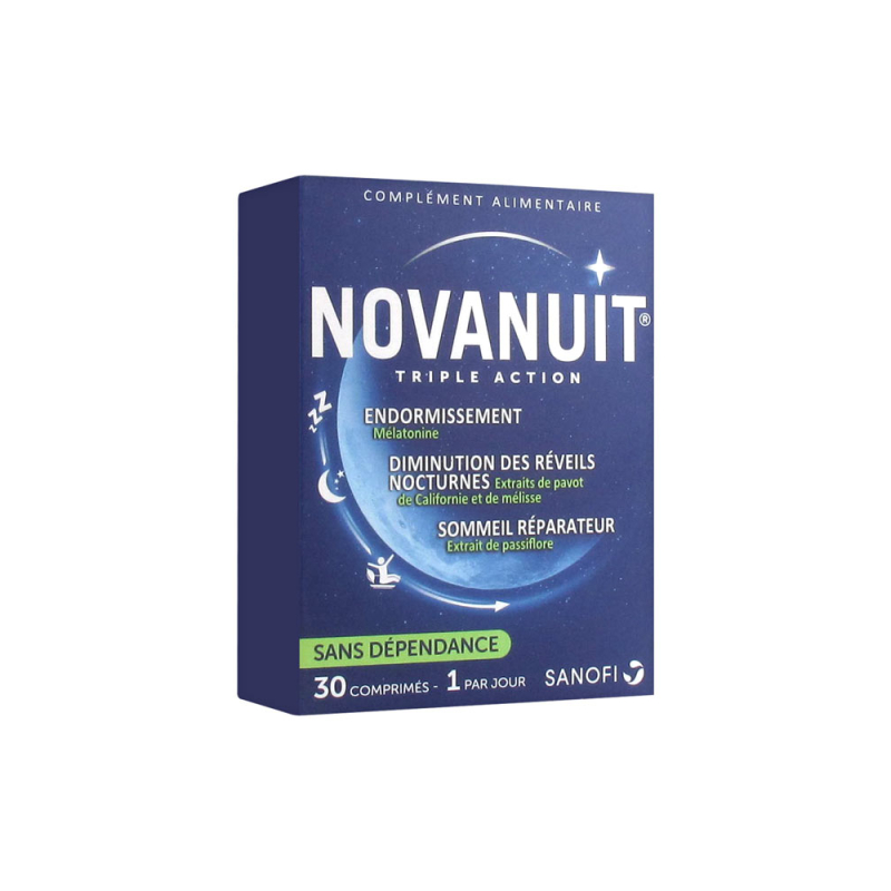 SANOFI Novanuit Triple Action - 30 Comprimés