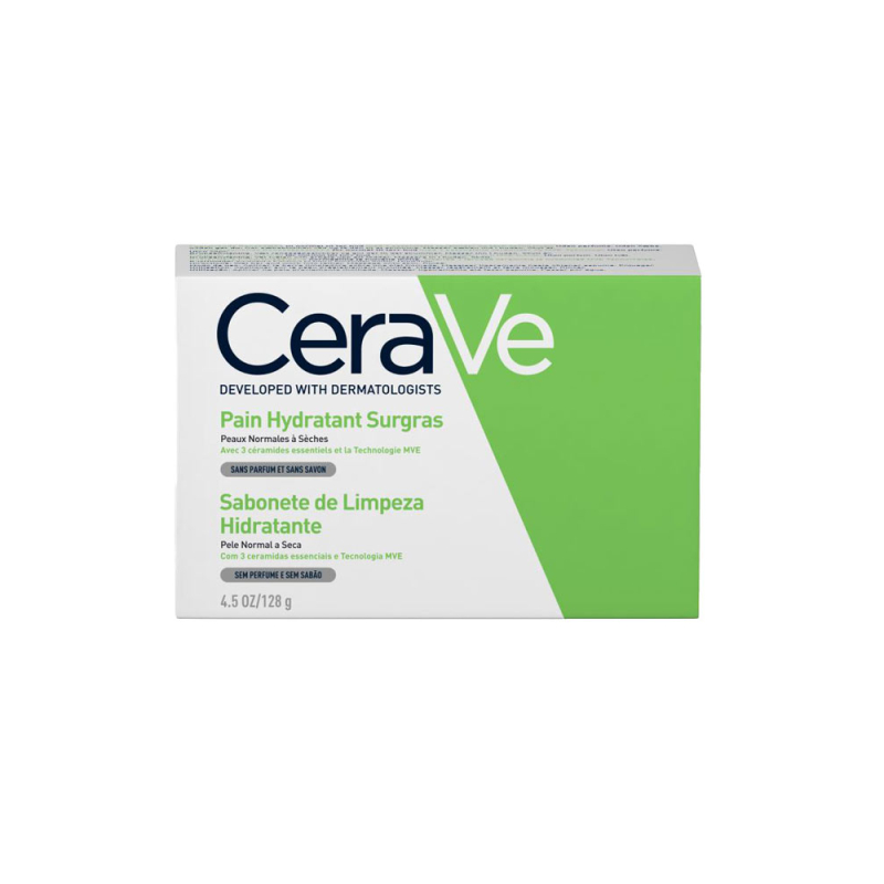 CeraVe Pain Hydratant Surgras - 128 g