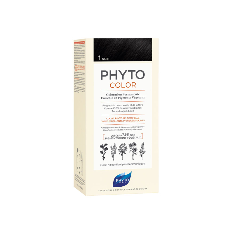 Phyto PhytoColor Coloration Permanente Coloration : 1 Noir 