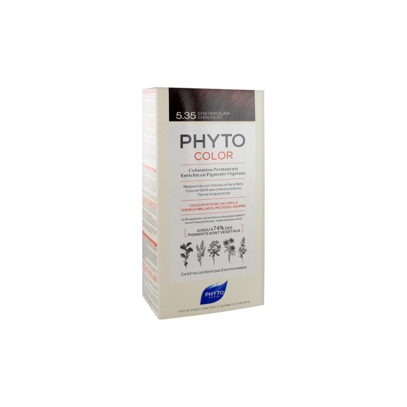 Phyto PhytoColor Coloration Permanente Coloration : 5.35 Châtain Clair Chocolat