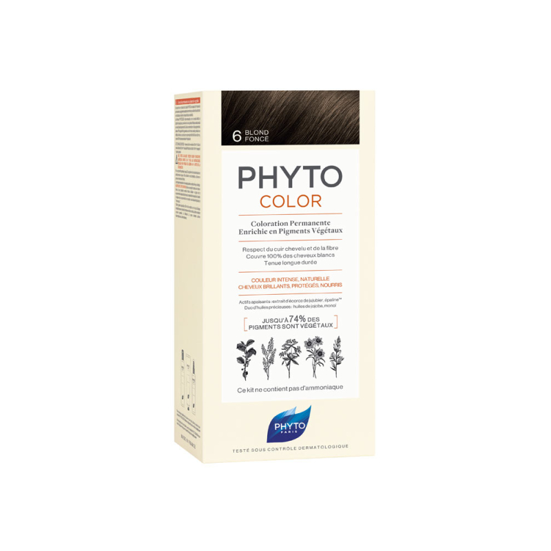 Phyto PhytoColor Coloration Permanente Coloration : 6 Blond Foncé