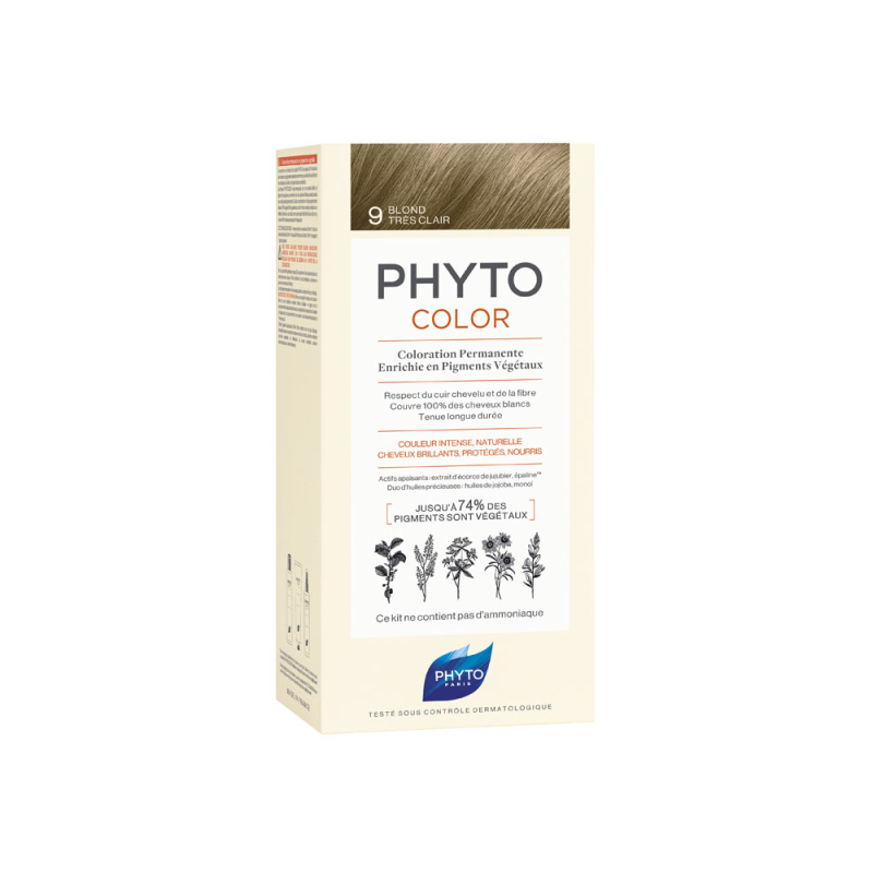 Phyto PhytoColor Coloration Permanente Coloration : 9 Blond Très Clair