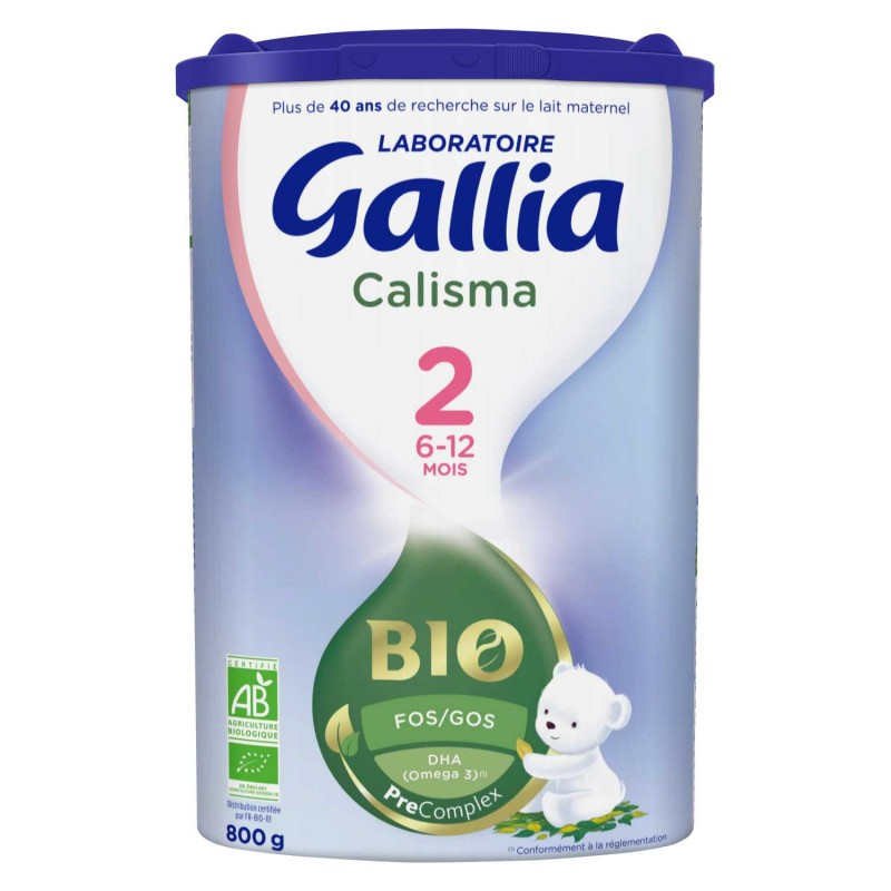 Calisma Bio en Poudre 2ème âge de 6 à 12 mois - 800g