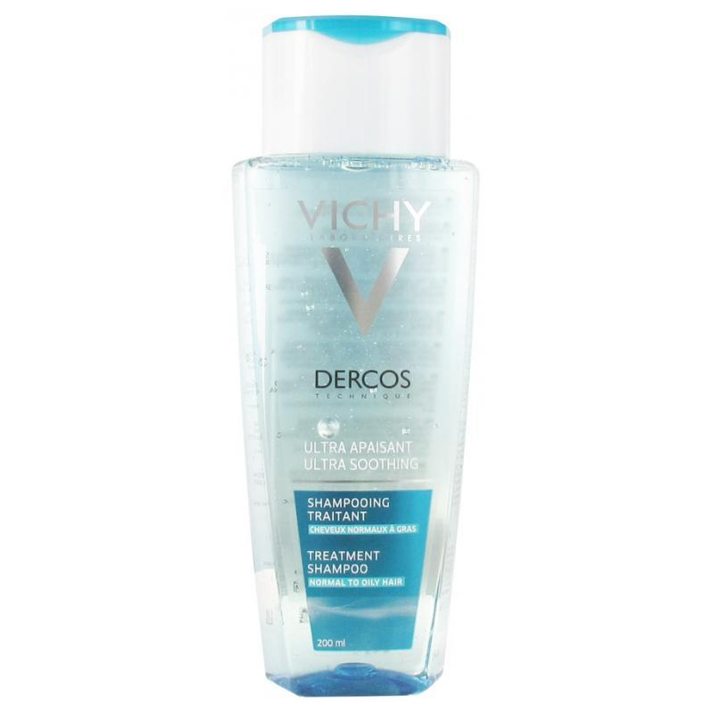 Vichy Dercos Shampooing pour Cheveux Normaux à Gras - 200 ml