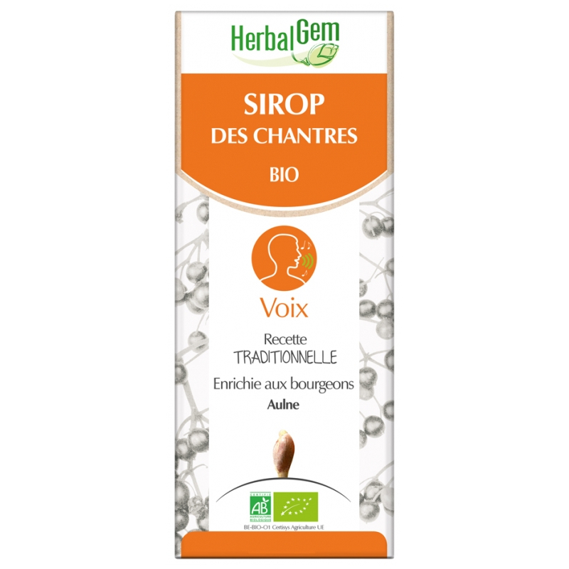 HerbalGem Sirop des Chantres Bio - 150 ml