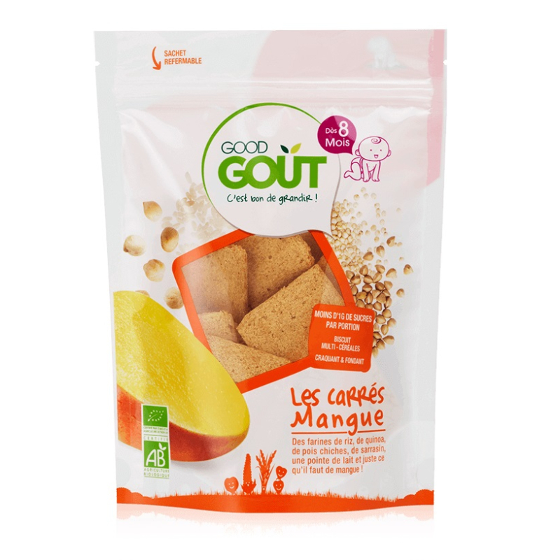 Biscuits Les Carrés Mangue - 50g
