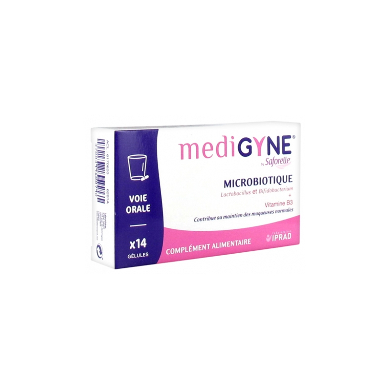 Medigyne Microbiotique - 14 Gélules