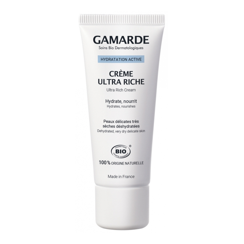 Gamarde Hydratation Active Crème Ultra Riche Bio - 40 ml