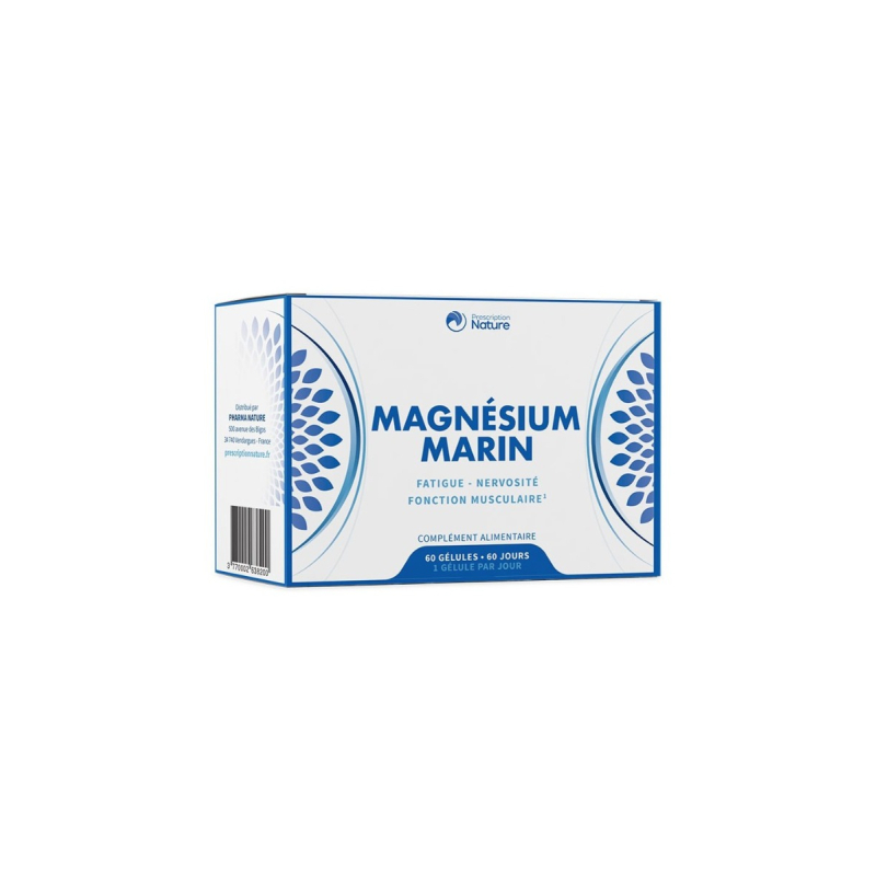 Magnésium Marin - 60 gélules