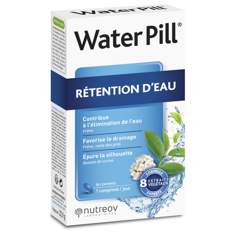 Nutreov Water Pill Rétention d'Eau - 30 Comprimés