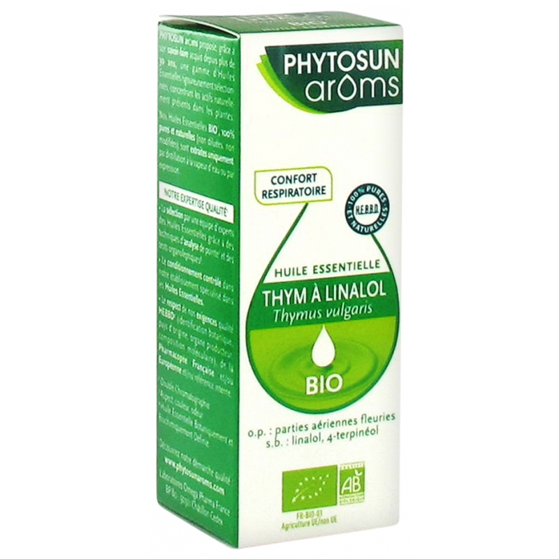 Phytosun Arôms huile essentielle de Thym à linalol Bio - 5ml