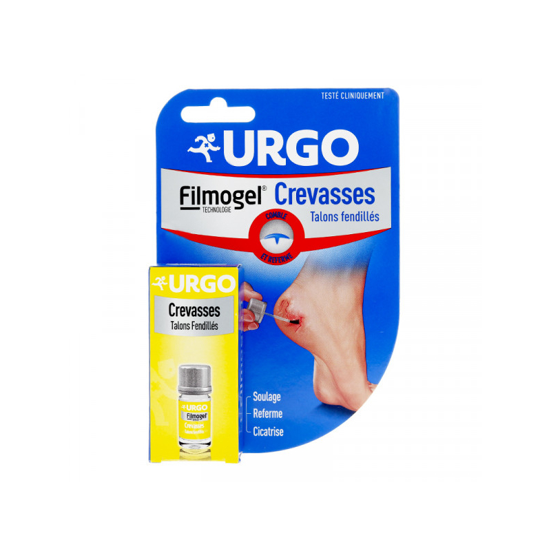 Urgo Filmogel crevasses talons fendillés pansement liquide - 7.5 ml
