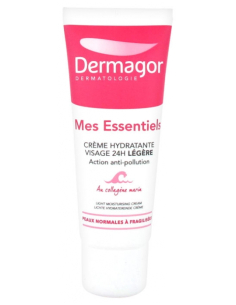Dermagor Mes Essentiels Crème Hydratante Visage 24H Légère - 40ml
