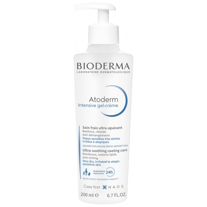 Bioderma Atoderm Intensive Gel-Crème Soin Frais Ultra-Apaisant - 200ml
