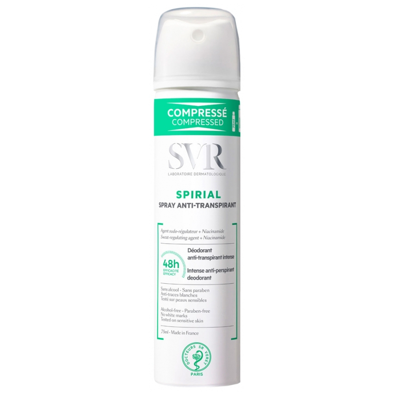 SVR Spirial Déodorant Anti-Transpirant Spray - 75ml