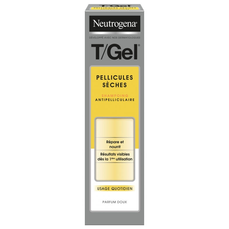  Neutrogena T/Gel shampooing pellicules sèches - 250ml
