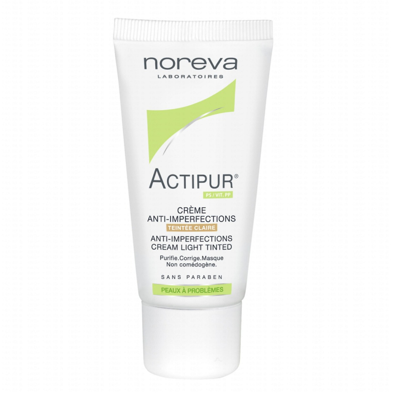 Noreva Actipur crème anti-imperfections teinte claire - 30ml