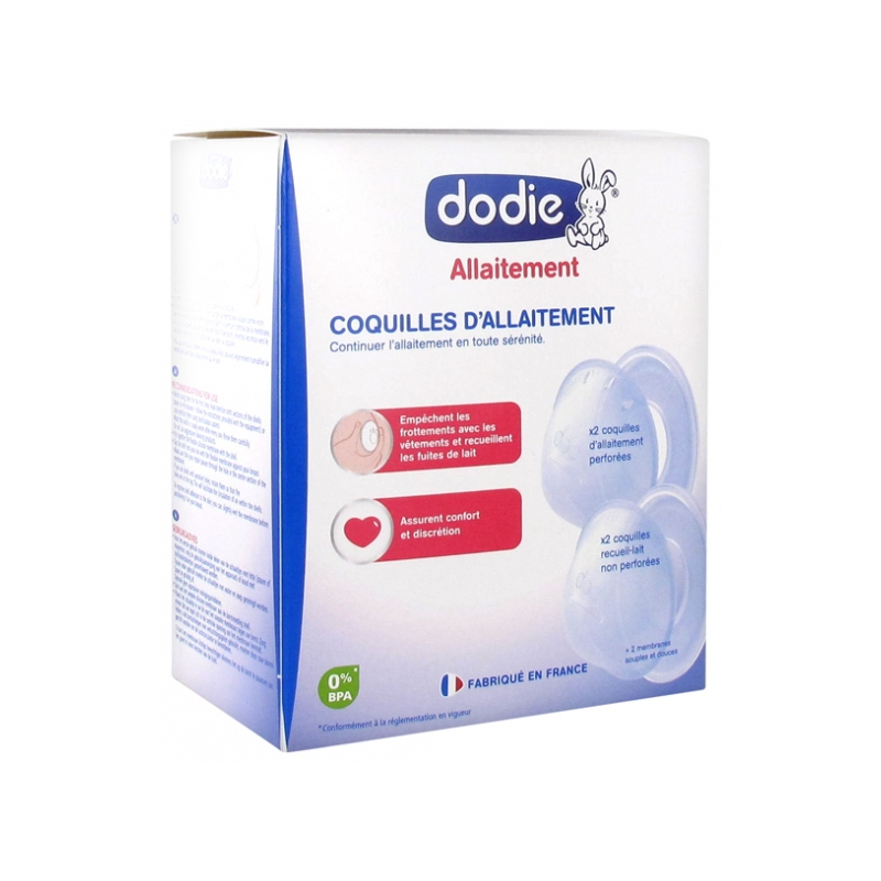Dodie Allaitement - 4 Coquilles d'Allaitement