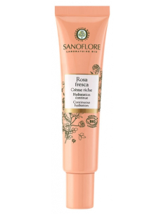 Sanoflore Rosa Fresca Crème Riche Bio - 40ml