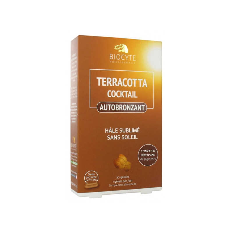 Biocyte Terracotta Cocktail Autobronzant - 30 Gélules