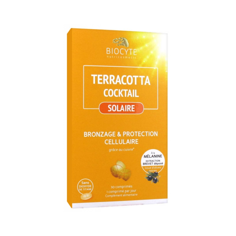 Biocyte Terracotta Cocktail Solaire - 30 Comprimés