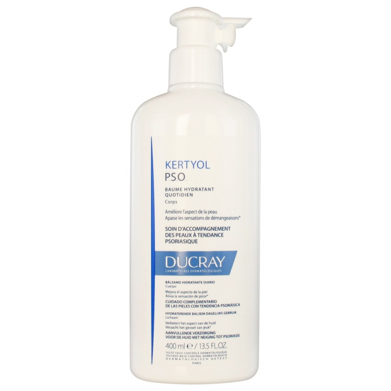 Ducray Kertyol P.S.O. Baume Hydratant Quotidien Corps - 400ml