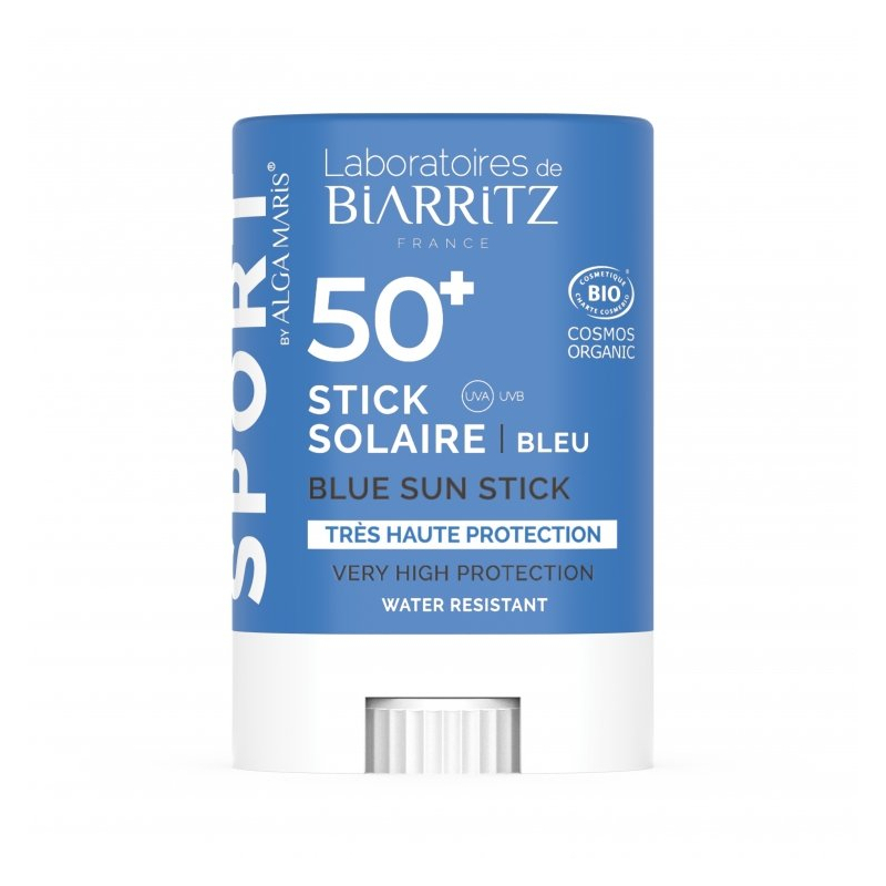 Biarritz Stick solaire SPF50+ sport Bleu - 12g