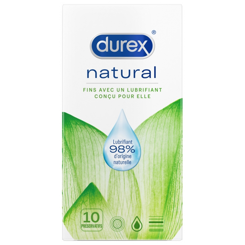 Durex Natural - 10 Préservatifs