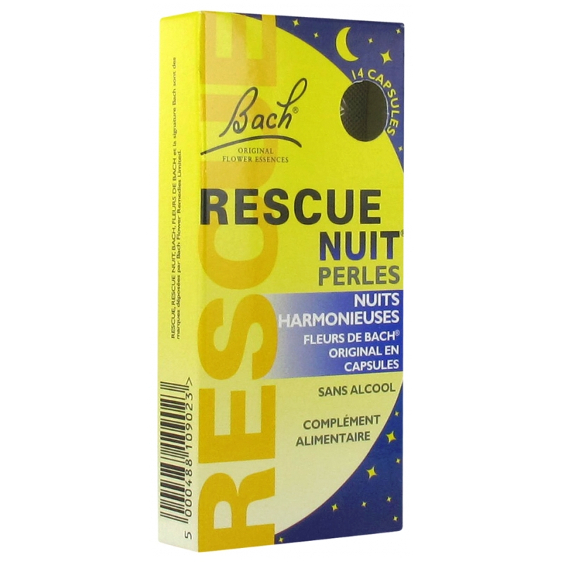 Rescue Bach Nuit Perles - 14 Capsules