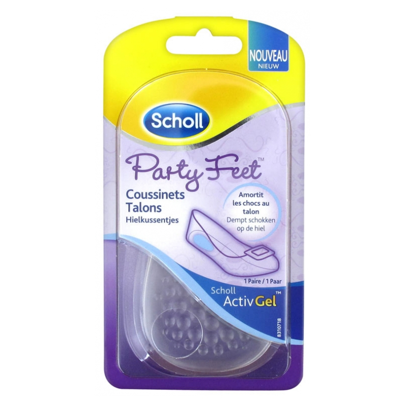 Scholl Party Feet Coussinets Talons - 1 Paire