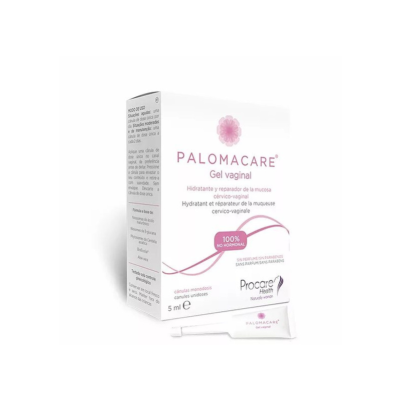 Procare Palomacare Gel vaginal - 6 canules unidoses