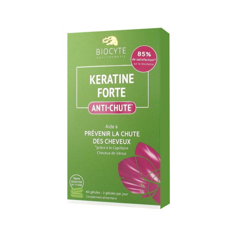 Biocyte Keratine Forte Anti-Chute - 40 Gélules