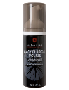 Erborian Black Charcoal Mousse Nettoyante au Charbon Purifiant - 140ml