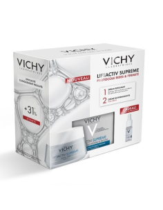 Vichy LiftActiv Supreme Soin Correcteur Anti-Rides et Fermeté Peau Sèche à Très Sèche SPF30 50 ml + H.A. Epidermic Filler Sérum 