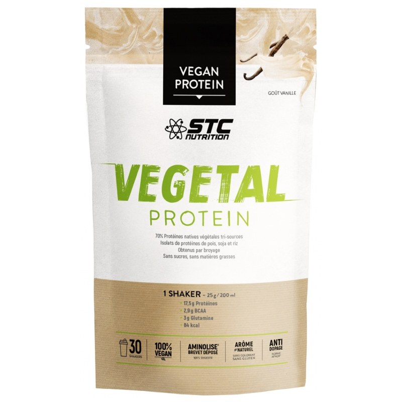 STC Nutrition Vegetal protein vanille - 750g