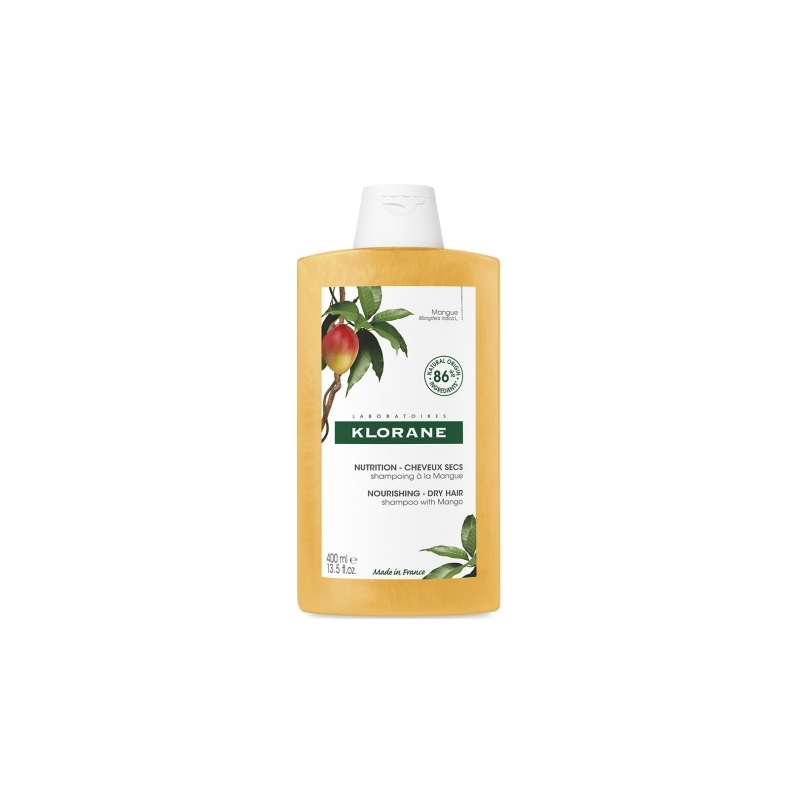 Klorane Nutrition - Cheveux Secs Shampoing à la Mangue - 400 ml