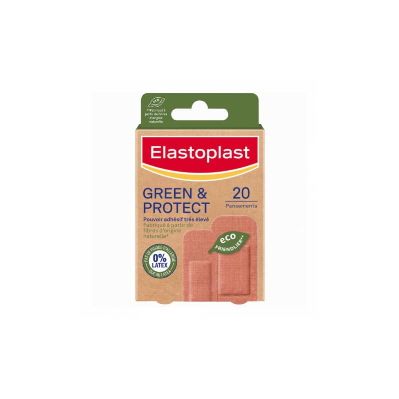 Elastoplast Green & protect pansement à découper - 10 bandes