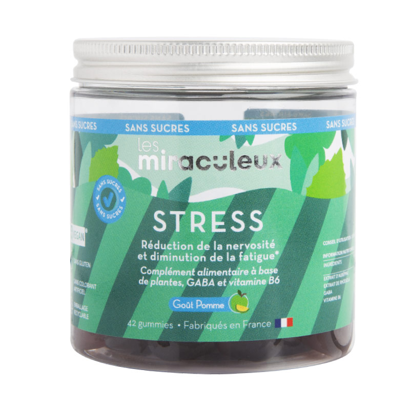 Les Miraculeux Stress Sans Sucre - 42 Gummies