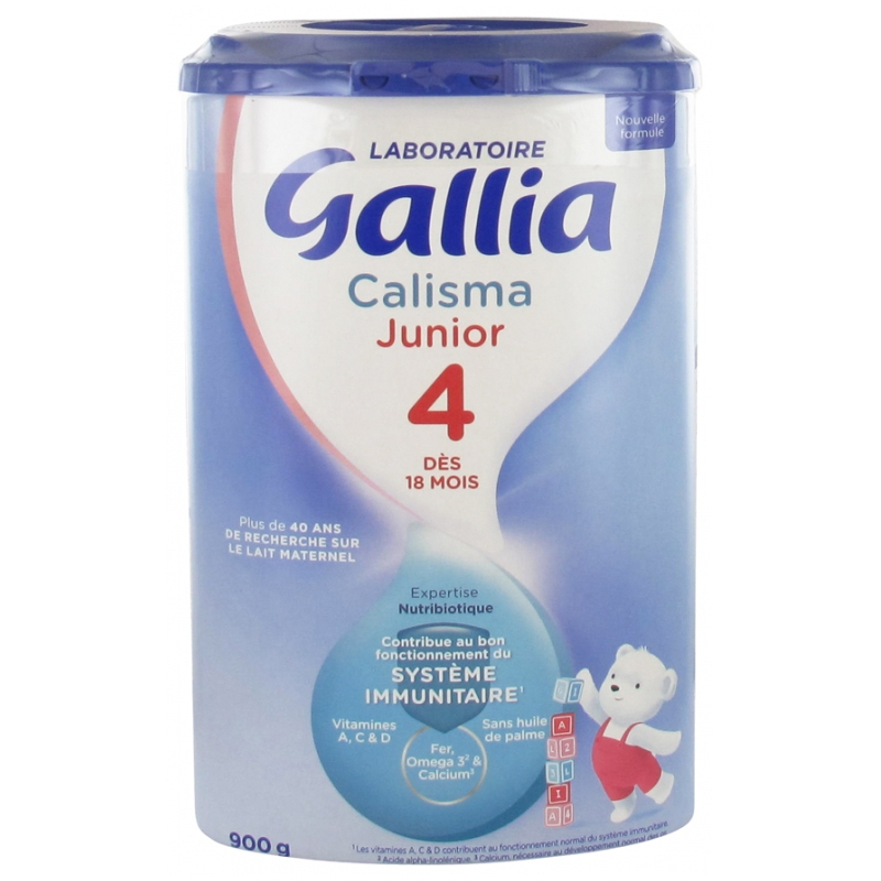 Gallia Calisma Junior 4ème Âge dès 18 Mois - 900 g