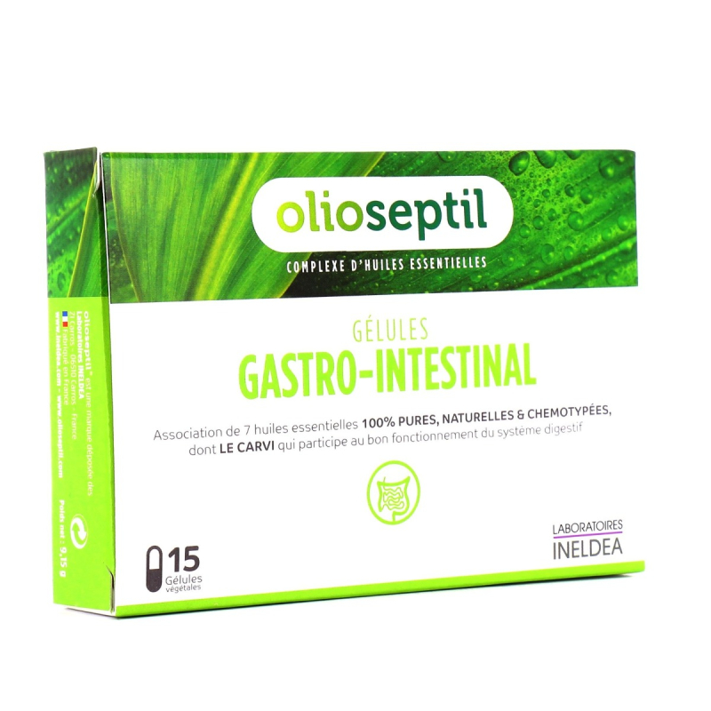 Ineldea Olioseptil Gastro-Intestinal - 15 gélules 