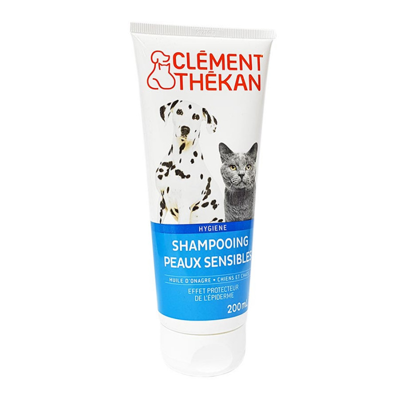 Clément thékan shampoing peaux sensibles chien chat - 200ml