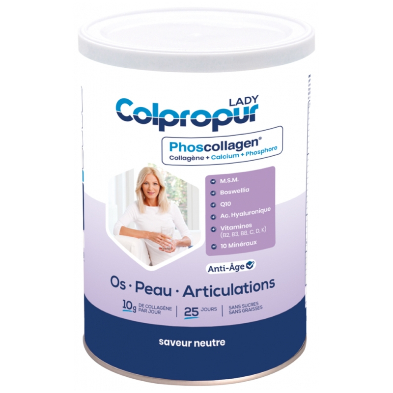 Colpropur Lady Os Peau Articulations Saveur : Neutre - 327,5 g