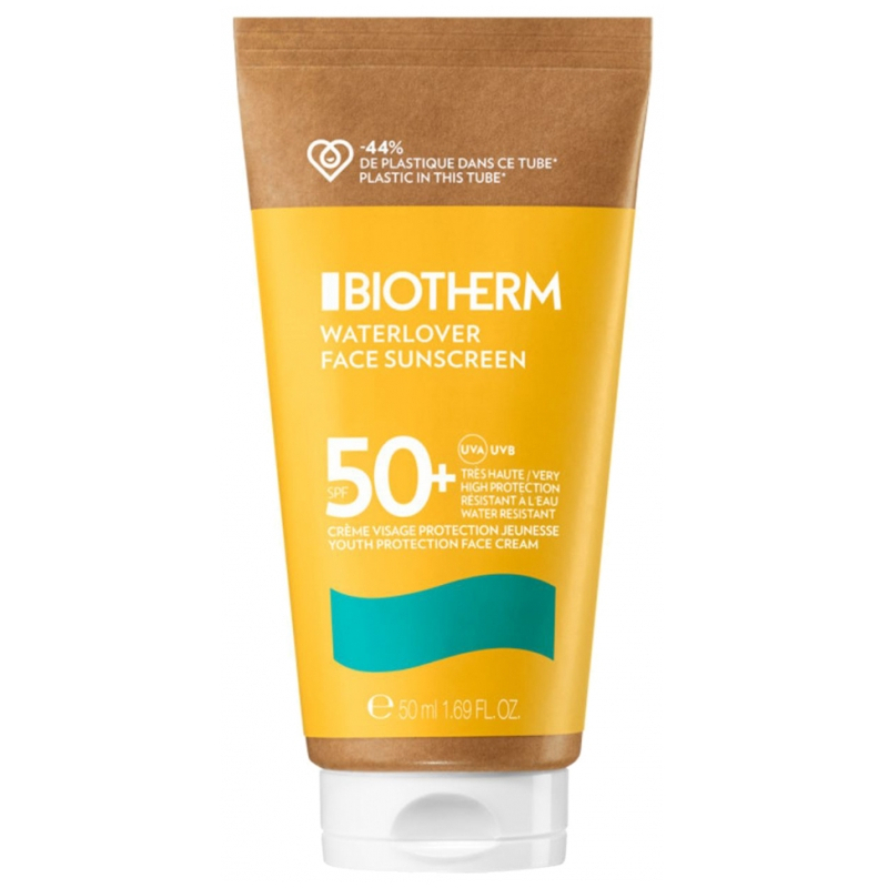 Biotherm Waterlover Face Sunscreen Crème Visage Protection Jeunesse SPF50+ - 50 ml