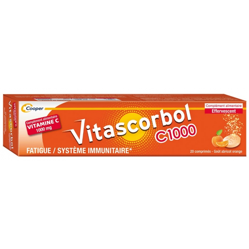 Vitascorbol C1000 - 20 comprimés