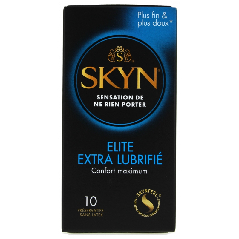 Manix Skyn Elite Extra Lubrifié - 10 Préservatifs