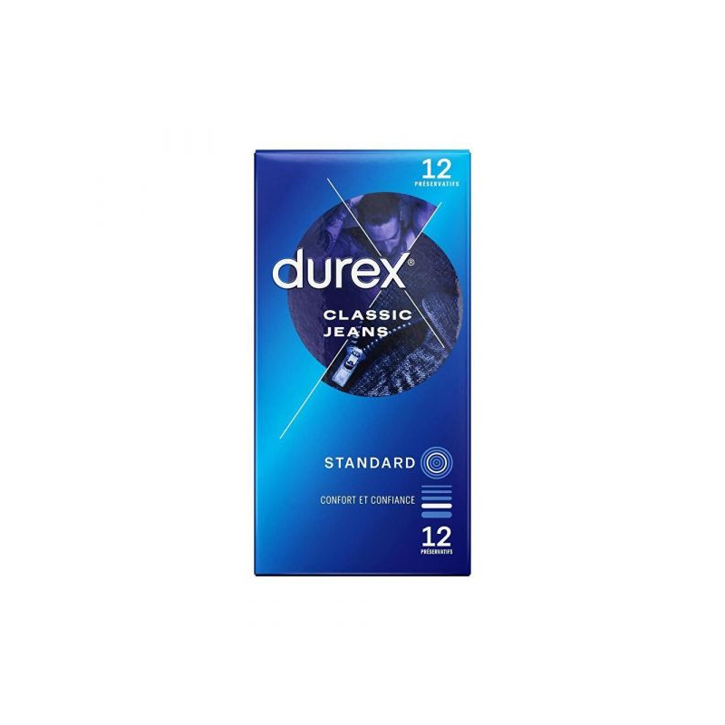 Durex Jeans - 12 Préservatifs