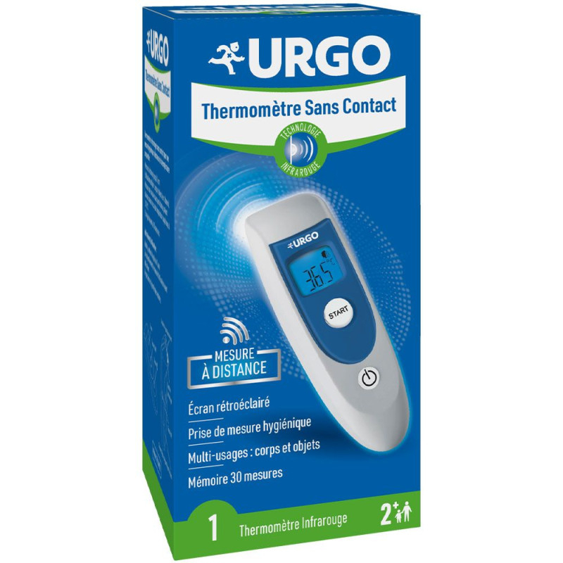 URGO Thermomètre Sans Contact - 1 unité
